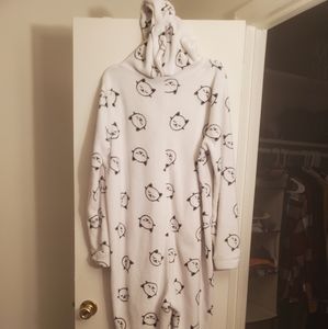 Cat onesie with hood